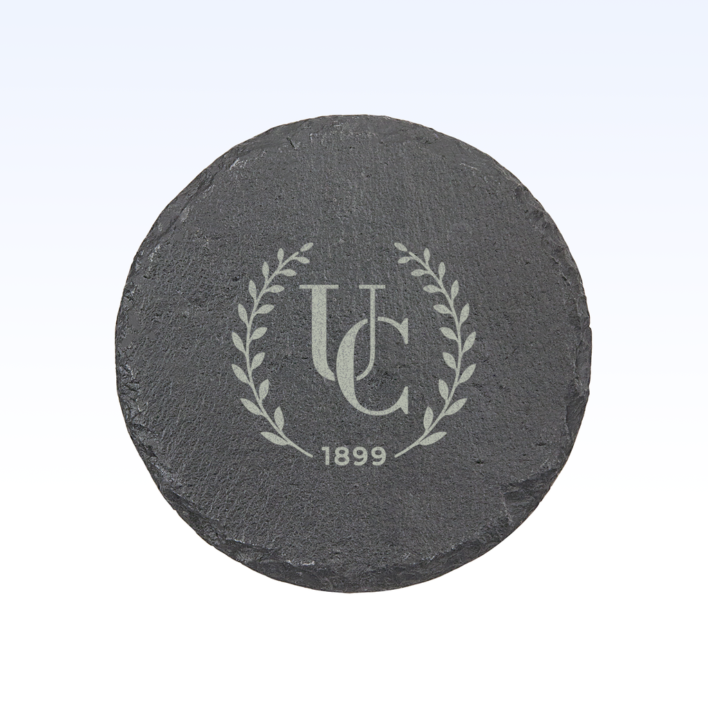 SET OF 4 SLATE COASTERS - 4"