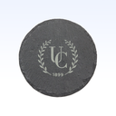 SET OF 4 SLATE COASTERS - 4"