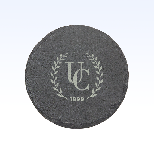 SET OF 4 SLATE COASTERS - 4"